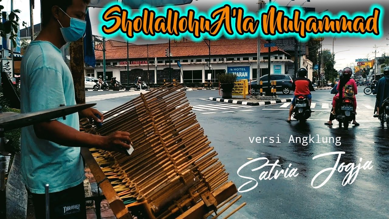 SHOLAWAT JIBRIL ( Shollallohu A'la Muhammad ) angklung satria jogja - music versi angklung
