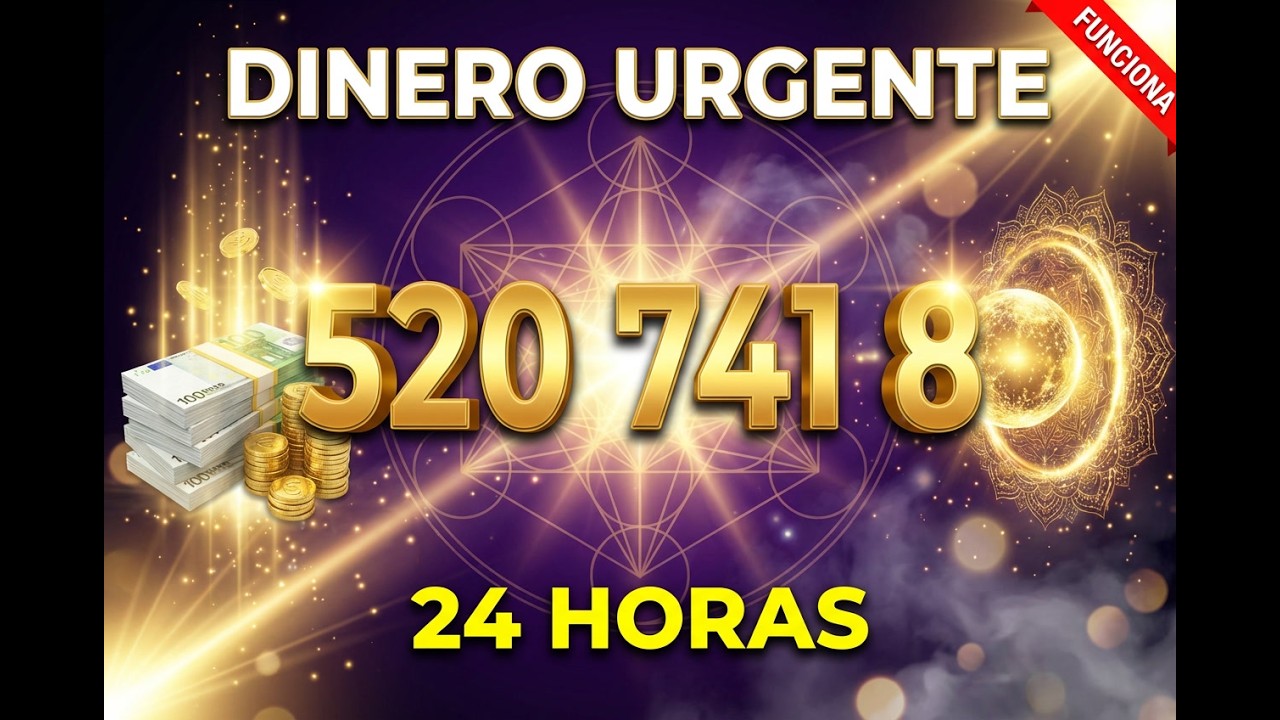 Código Grabovoi 520 741 8 para Dinero Urgente | Resultados en 24 Horas