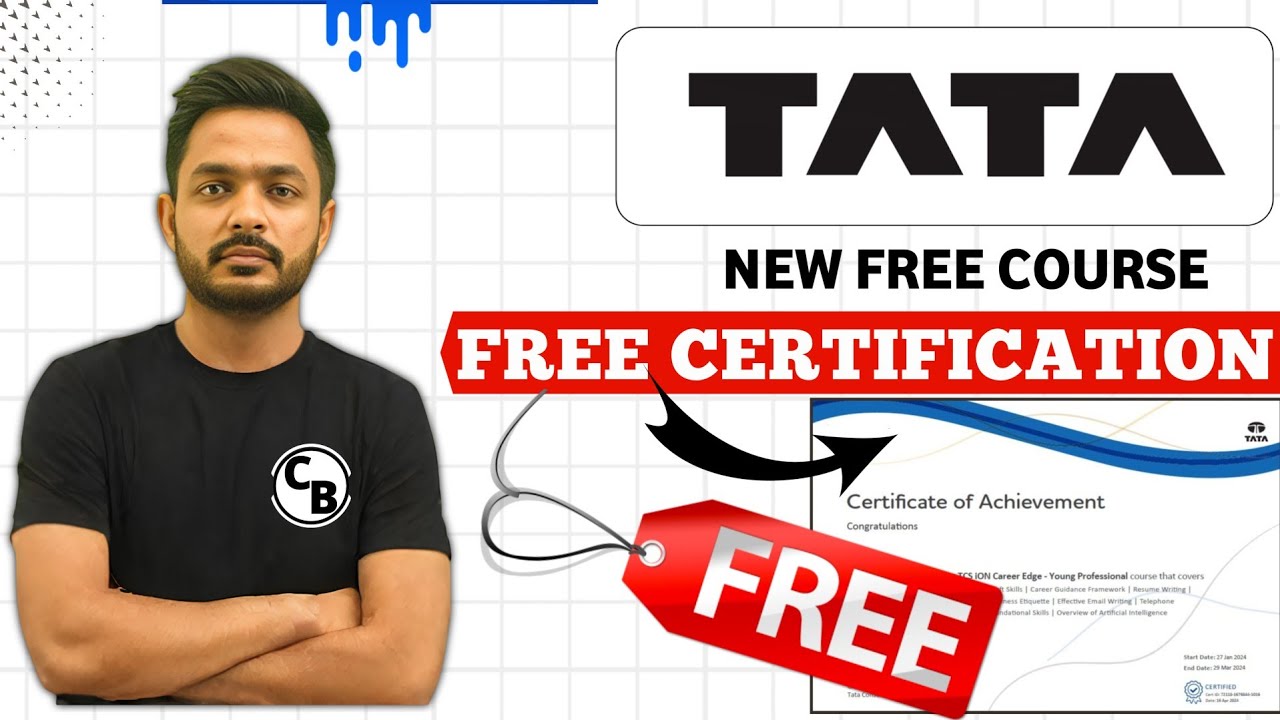 TATA Free Certification Course 2025 | TATA Course for Free| TATA Gen AI Free Certificate Course 2025