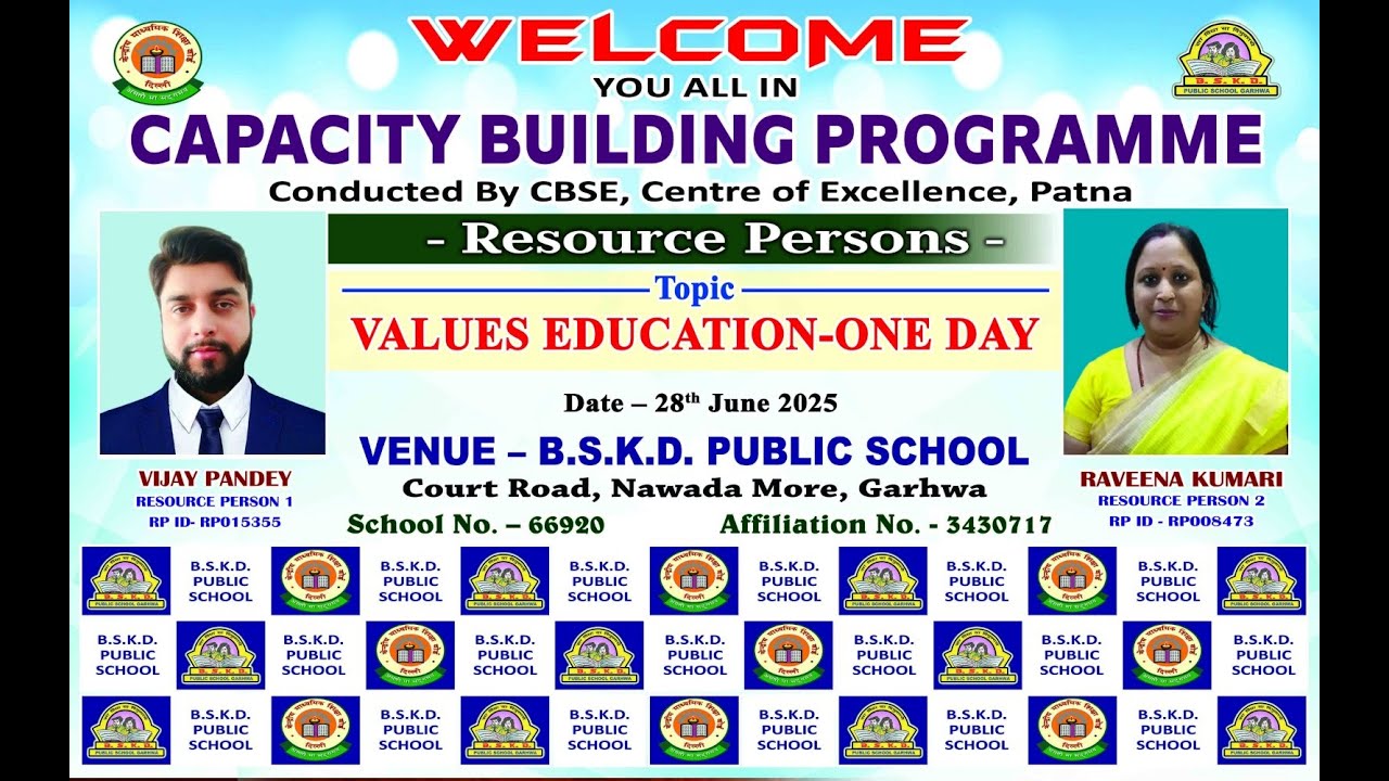 CBP TEACHERS TRAINING ON VALUE EDUCATION 1 DAY ON 28 JUNE 2025