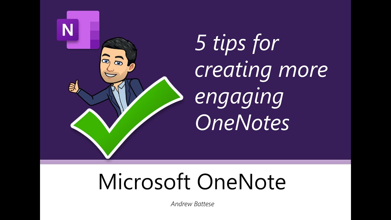 OneNote - 5 tips for creating engaging pages 🙌