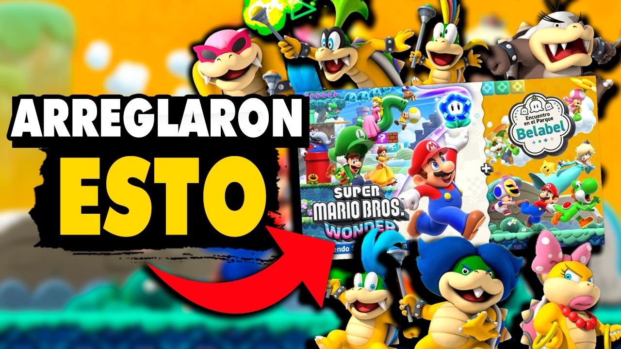 Super Mario Wonder... YA NO TIENE PROBLEMAS
