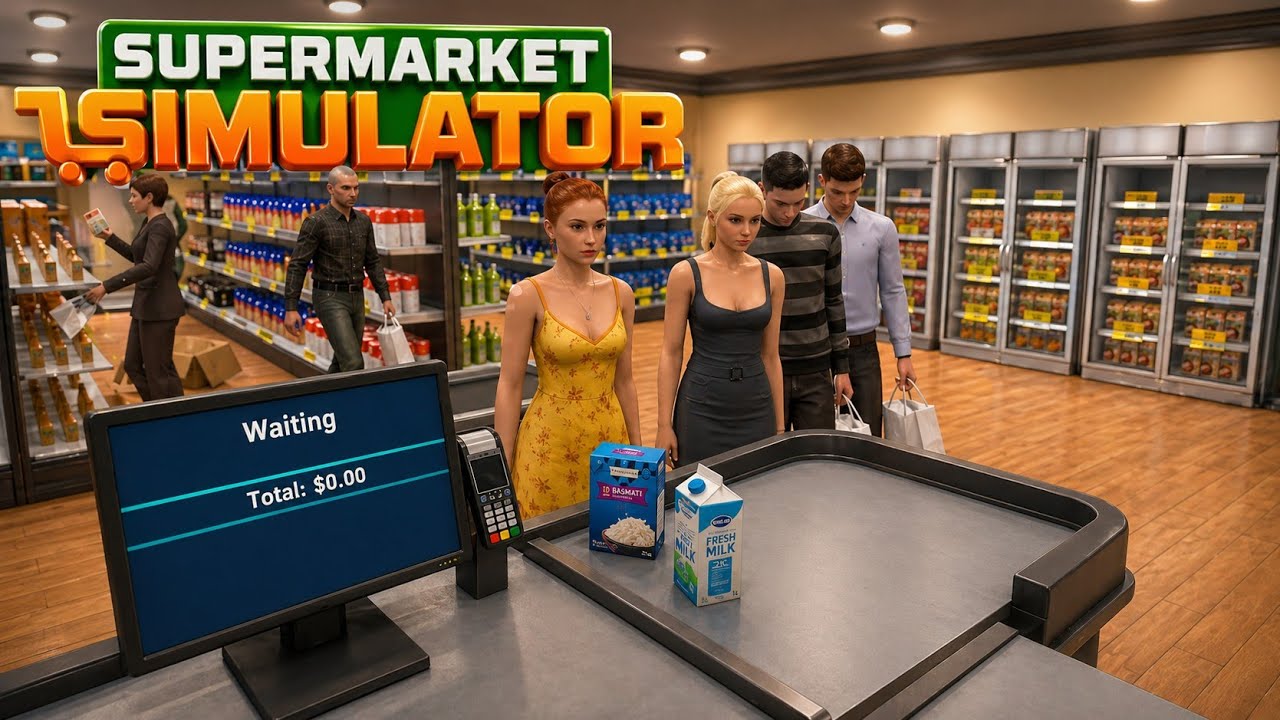Manage Supermarket Simulator (Early Access) Android Gameplay