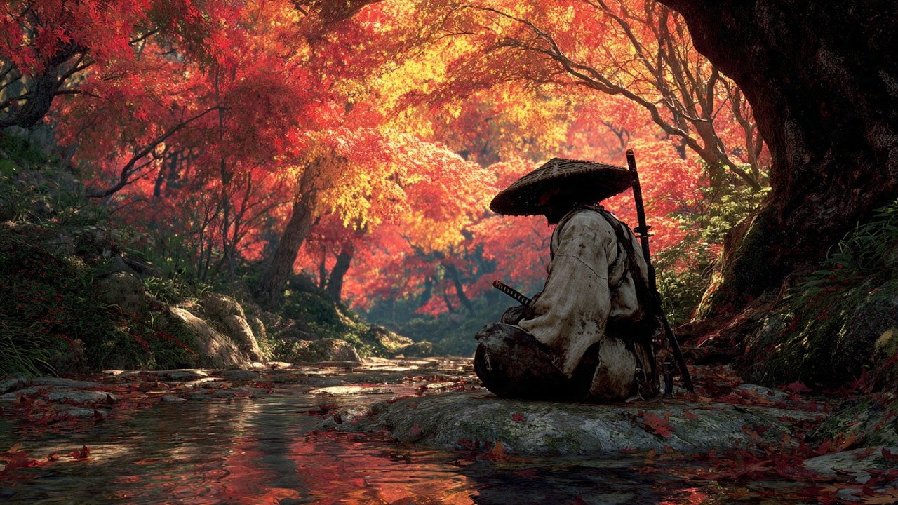 Japanese Zen Sleep Music • Healing Night Sleep