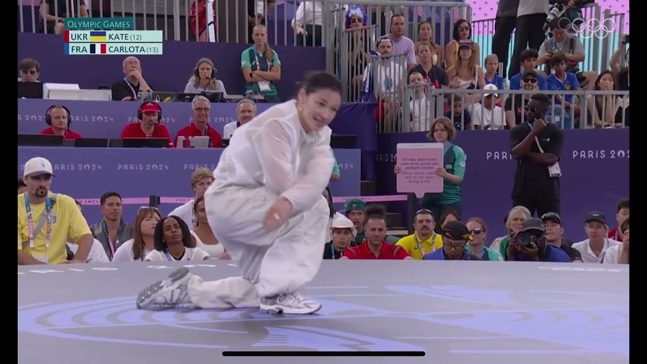 Bgirl Kate vs Carlota - Paris Olympic Games 2024 Breaking