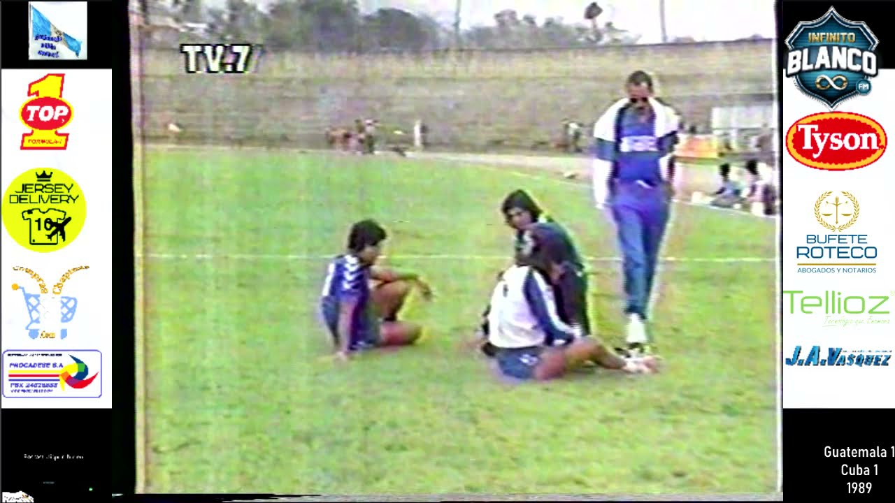 Guatemala 1 Cuba 1 1989