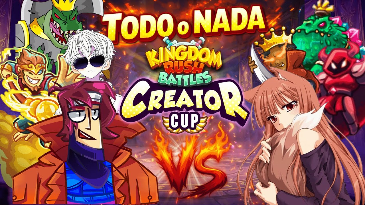 CREATORS CUP 👑 | El TORNEO de CREADORES de Kingdom Rush Battles (OFICIAL) #krbattles