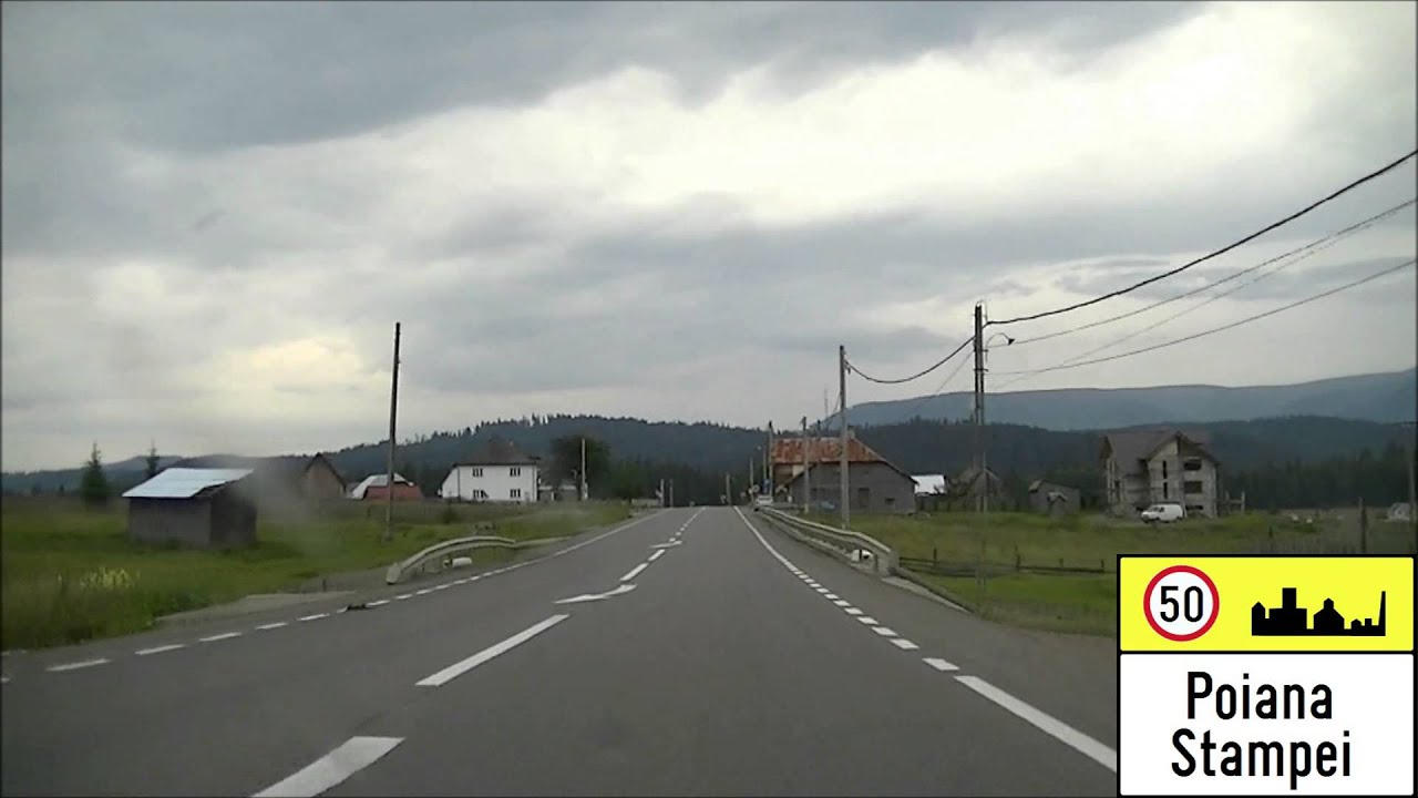 DN17 Romania: Bistrița - Vatra Dornei
