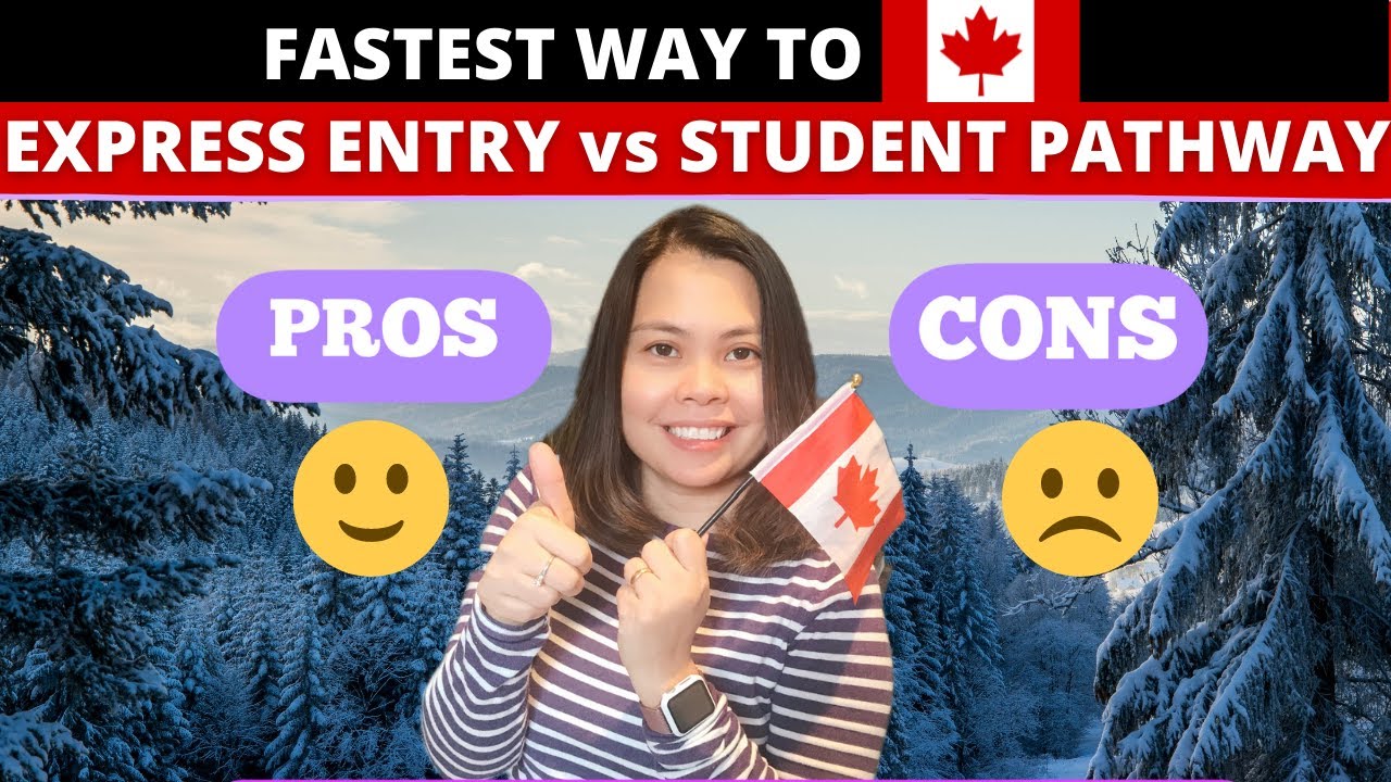 EXPRESS ENTRY vs STUDENT PATHWAY | Fastest Way to PR in Canada