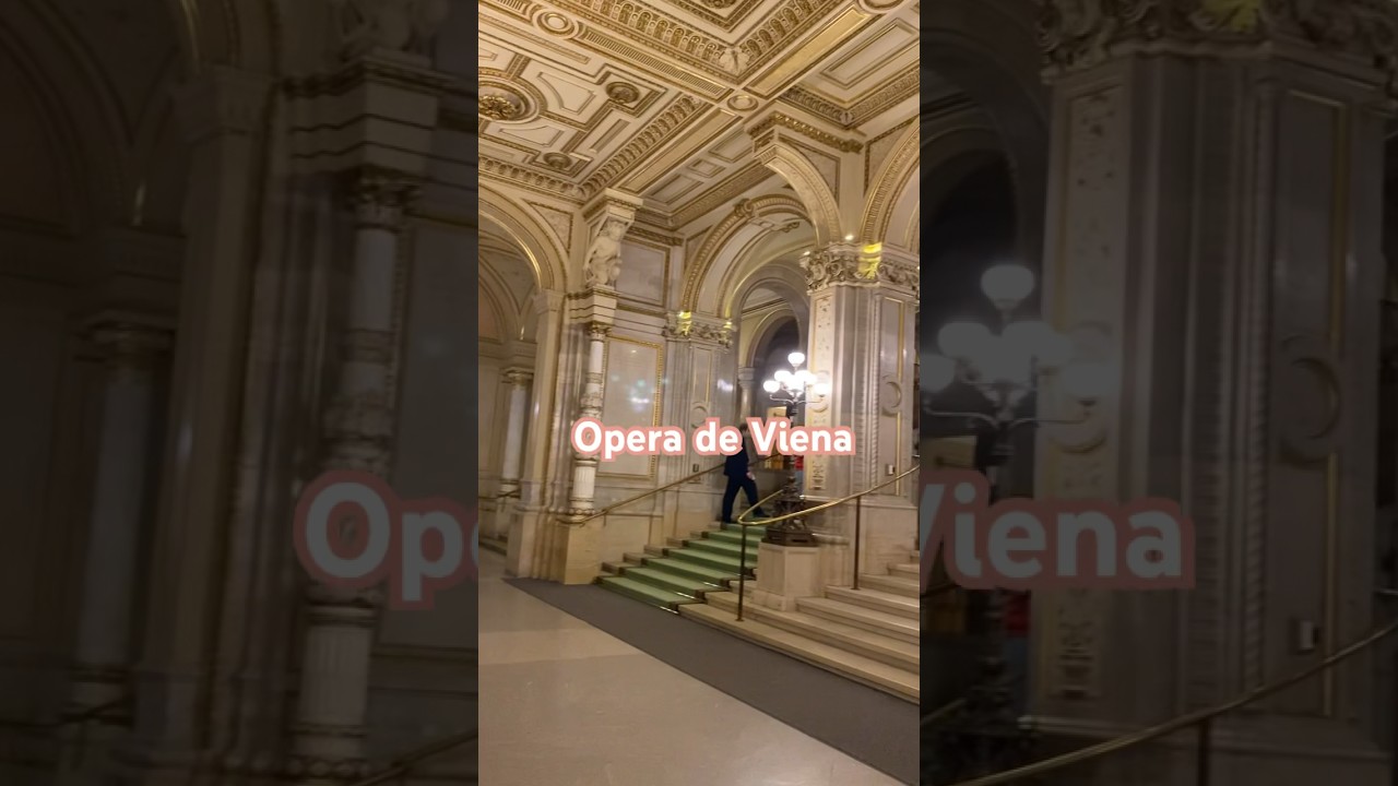 Opera de Viena por dentro 🎶