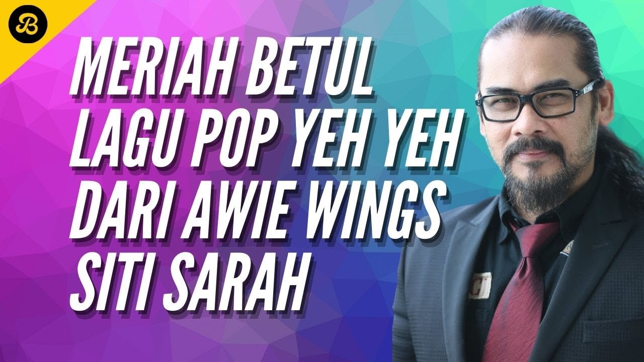 LAGU NOSTALGIA, PESTA MUDA MUDI DARI AWIE, SITI SARAH, JEFRIDIN PENYANYI POP YEH YEH PALING MERIAH