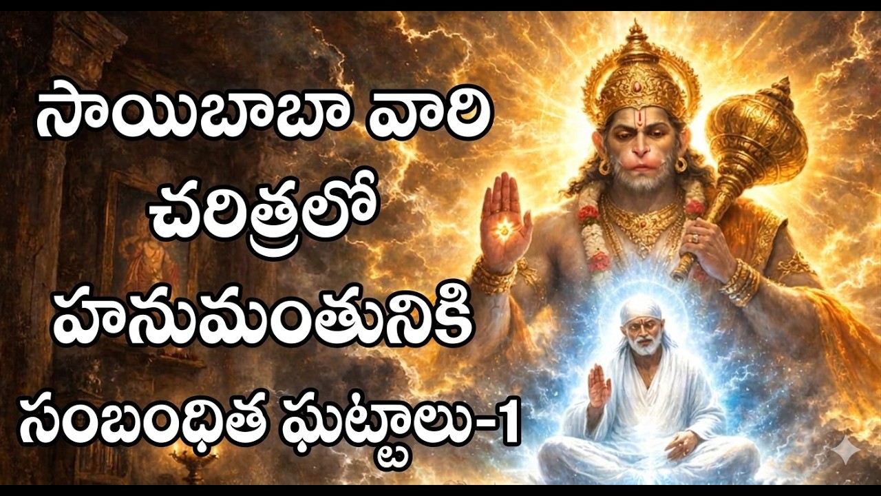 బాబావారి చరిత్రలో హనుమంతునికి సంబంధించిన అంశాలు|#saibaba #sanatandharma  #hanuman #సాయిబాబా