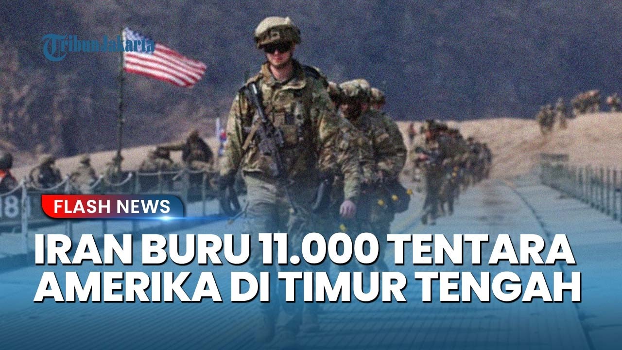IRGC MEMBURU! Iran Perintahkan Warga Buru 11.000 Tentara Amerika Serikat yang Bersembunyi