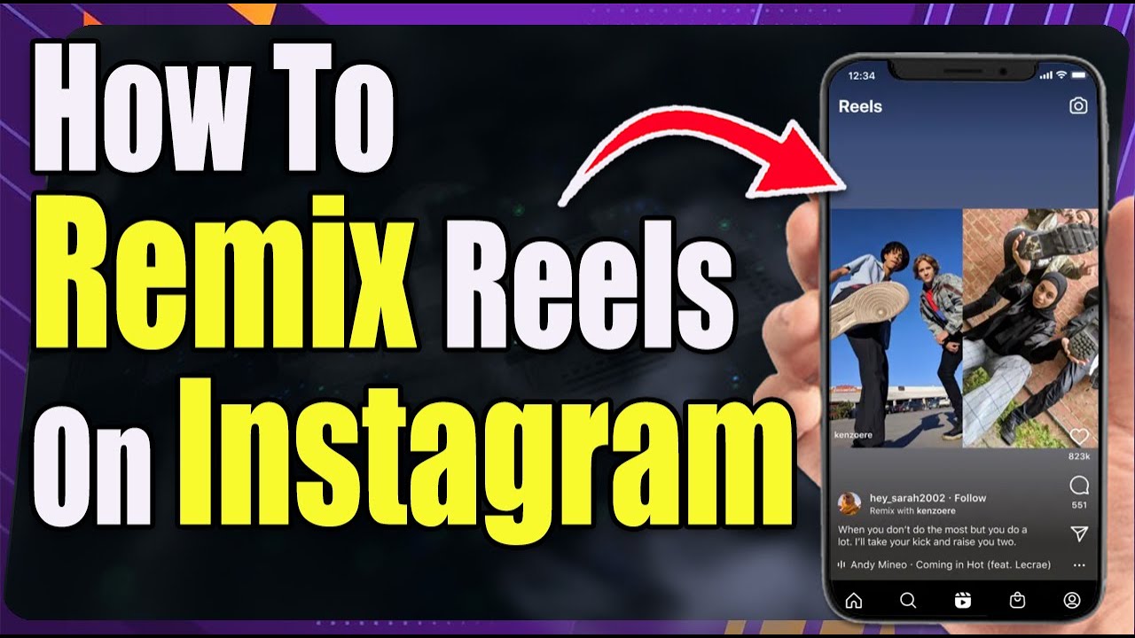 How to Remix Reels on Instagram 2024