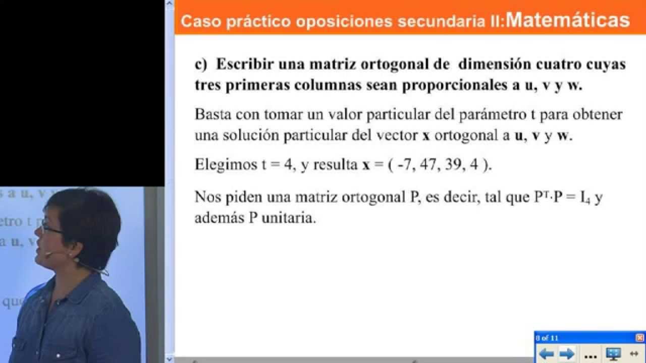 Oposiciones Secundaria - Casos Prácticos Matemáticas II