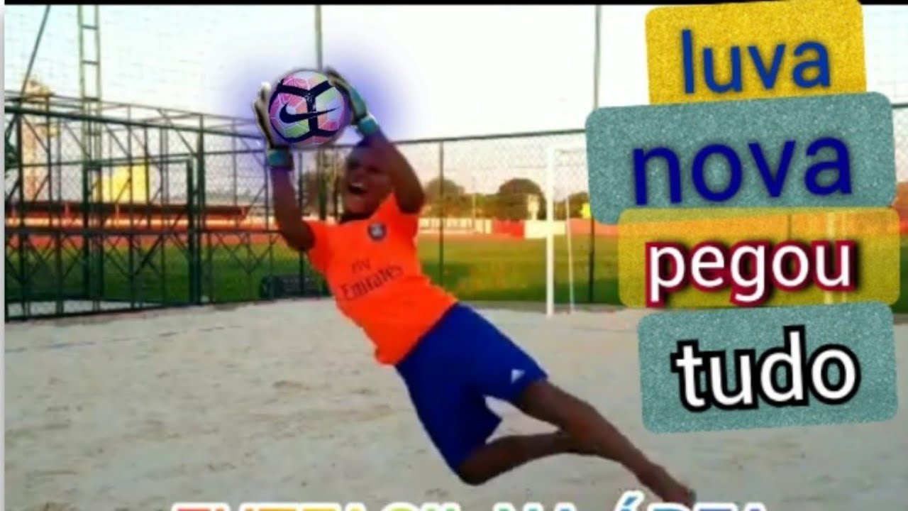 Como o Davi se saiu no gol com sua luva nova? Confira.