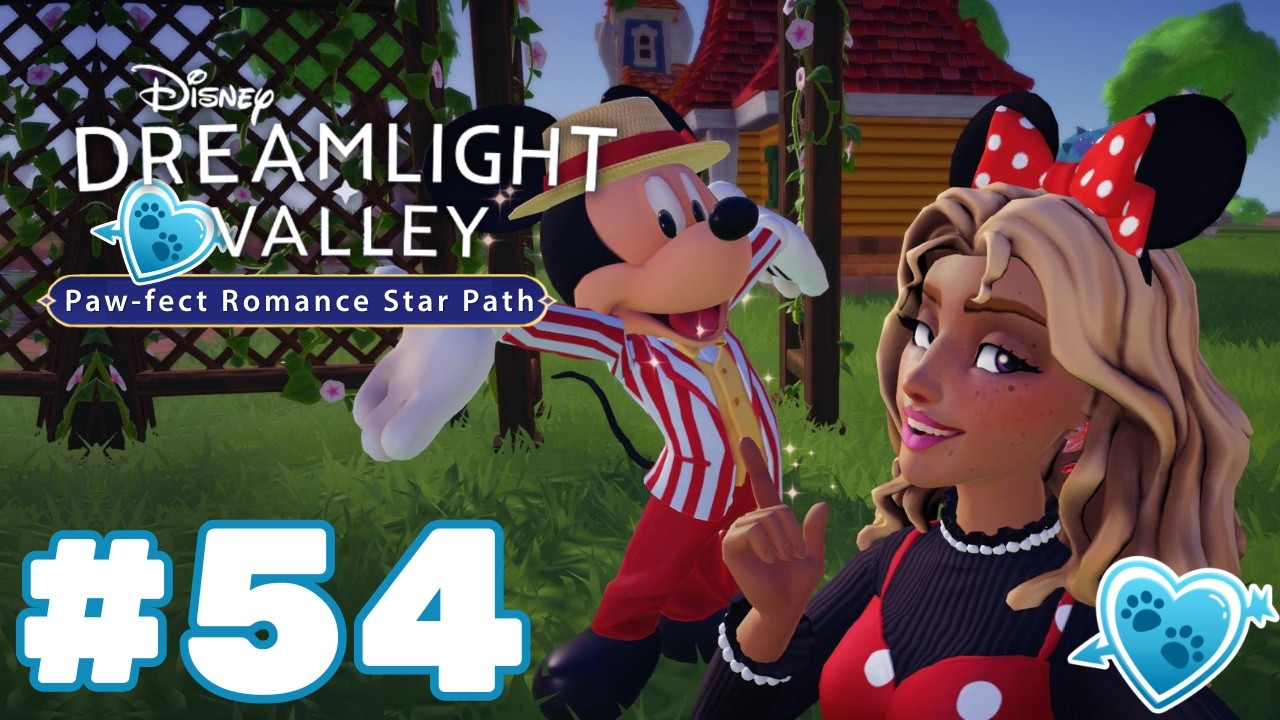 Let's Play | Disney Dreamlight Valley | Paw-fect Romance Star Path Part 54