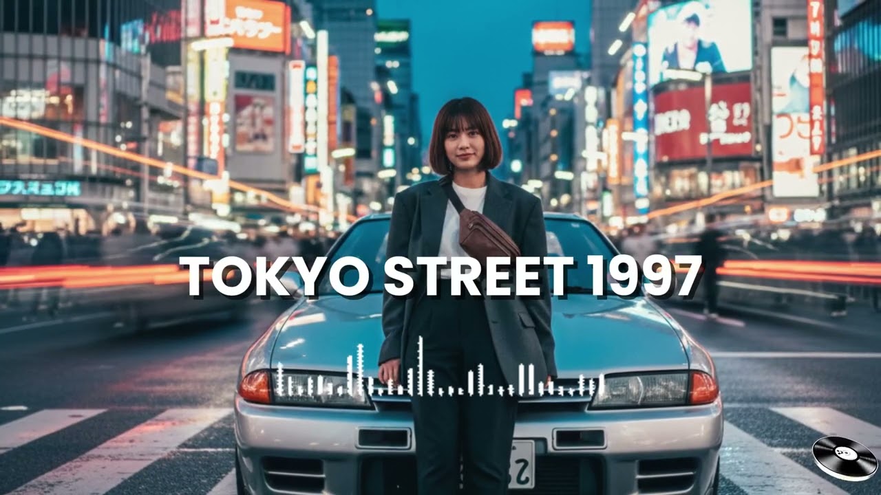 Tokyo Crossing 🚦 | Groovy 90s City Pop & Future Funk Mix (Cyberpunk Night Vibe) 🎶🌃