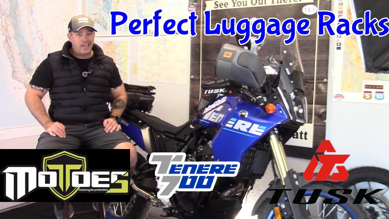 Perfect Luggage Racks for the Yamaha Tenere 700