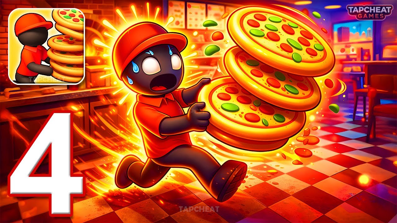 Pizza Ready! - Gameplay Walkthrough Part 4 - Cook and Serve Delicious Pizza (Android, iOS)