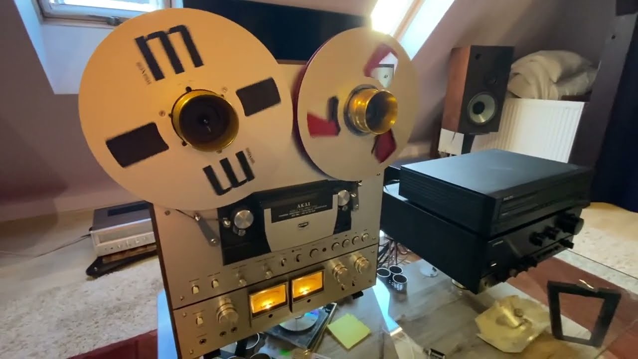 Akai GX 650 D Real To Real Tape deck High Speed