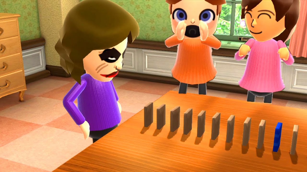 Wii Party U Minigames  - Hatsune Miku Vs Jeff Vs Araceli Vs William (Master CPU)