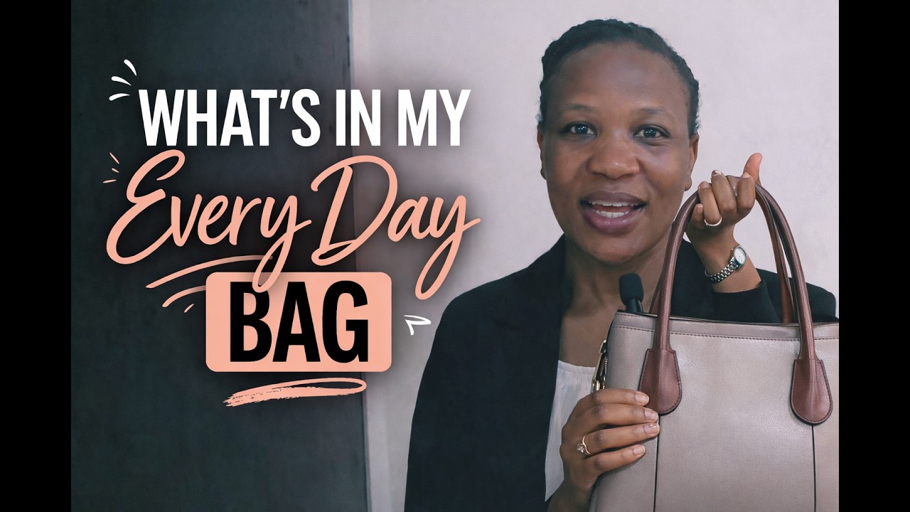 WHAT 'S IN MY EVERY DAY BAG