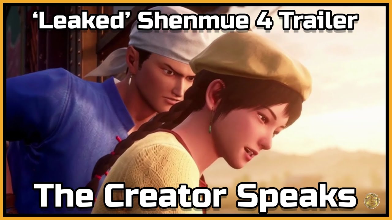 Утекший трейлер Shenmue 4 - слова создателя - Shenmue Dojo