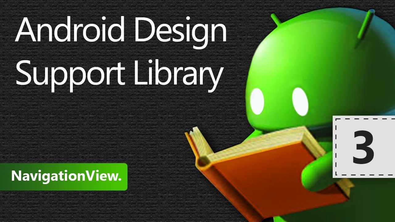 Android Design Support Library. NavigationView. Урок 3