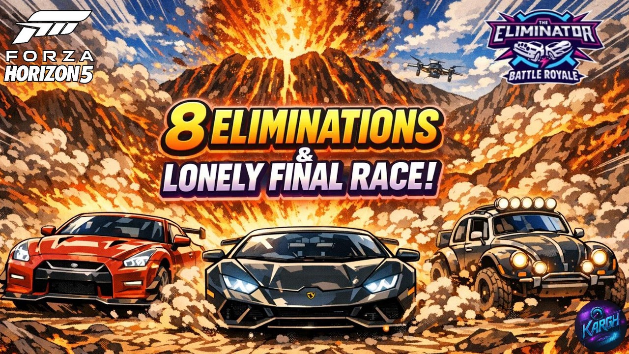 ⭐ Mastering FH5 The Eliminator – 8 Eliminations and a Lone Final Victory