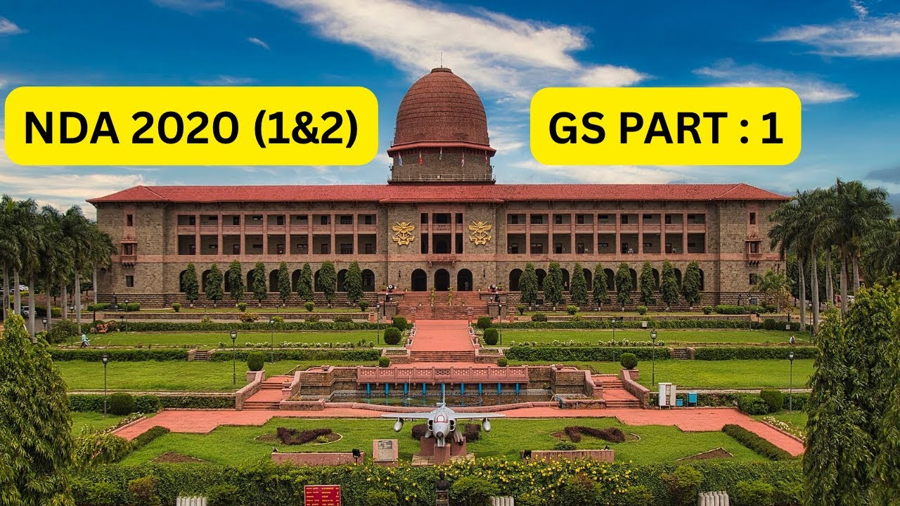 NDA PYQ 2020 ( 1&2) GS PART : 1 ✍️✍️