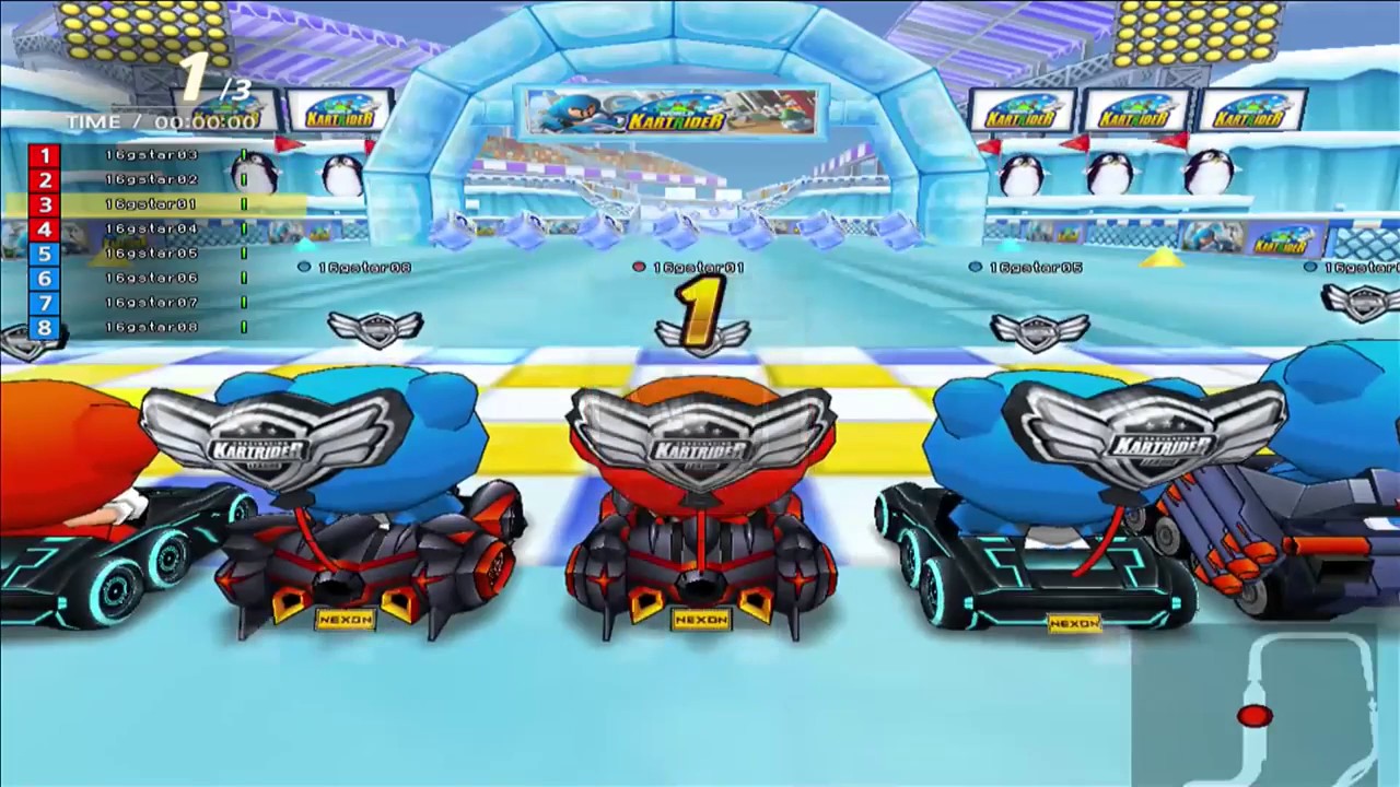 G-STER NEXON DAY4 CART RIDER.