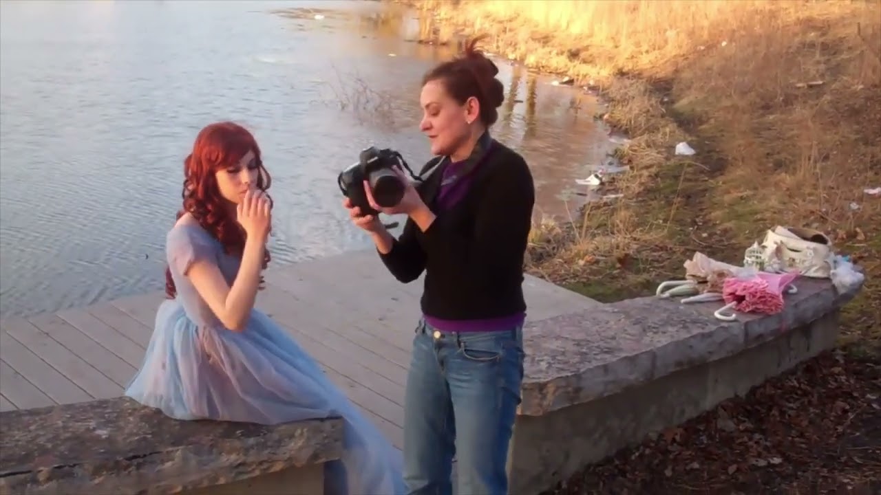Little Alice and Ophelia Darkly Photoshoot with Aza Throwback Video
