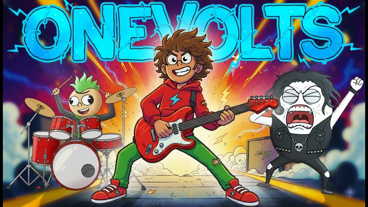 UM cara ESQUISITO chamado ONEVOLTS!!! ⚡🔥 (M&uacute;sica Anima&ccedil;&atilde;o Oficial)