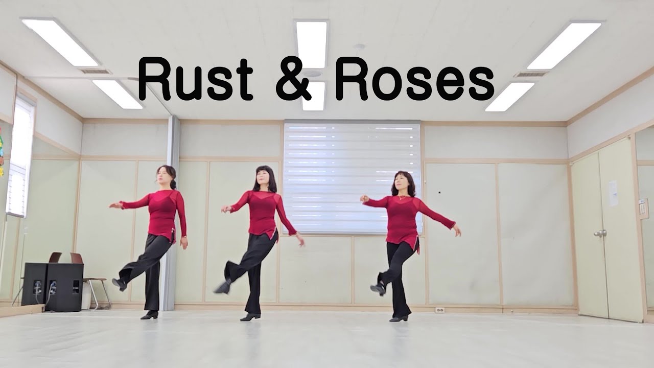 Rust & Roses Intermediate Rolling Count#anhyeyounglinedance