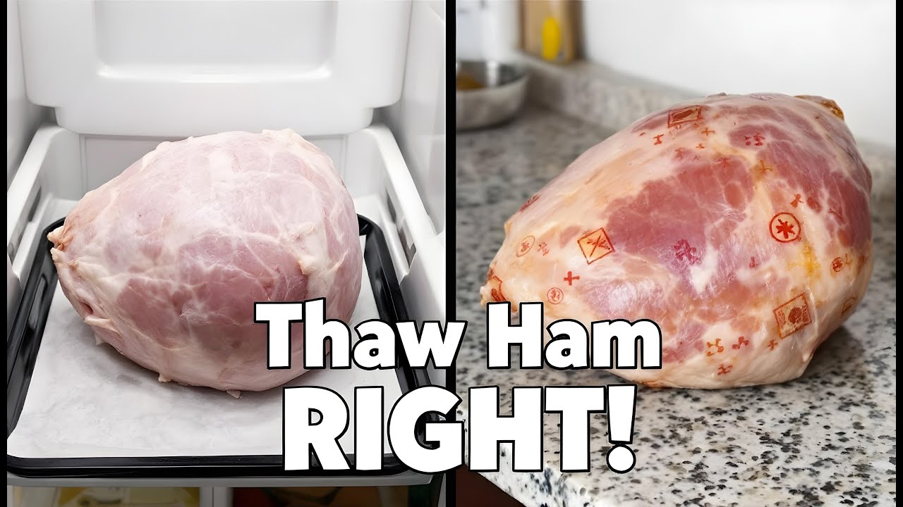 How to Thaw Frozen Ham the Right Way? (Don&rsquo;t Risk This!)