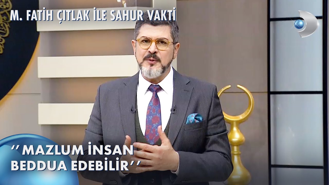 Beddua Etmek Günah Mıdır? | M. Fatih Çıtlak ile Sahur Vakti