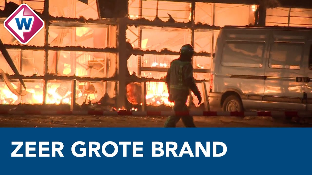 Livestream: zeer grote brand in Zoetermeer - OMROEP WEST