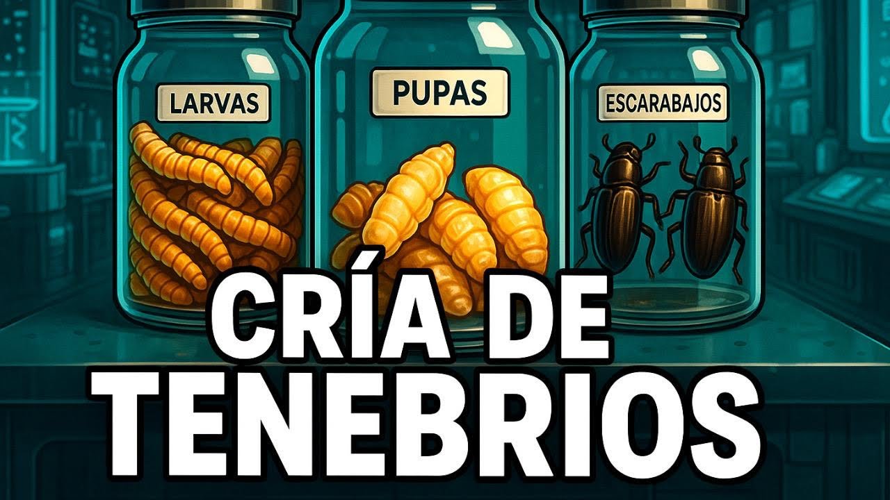 Cómo reproducir tenebrios en casa