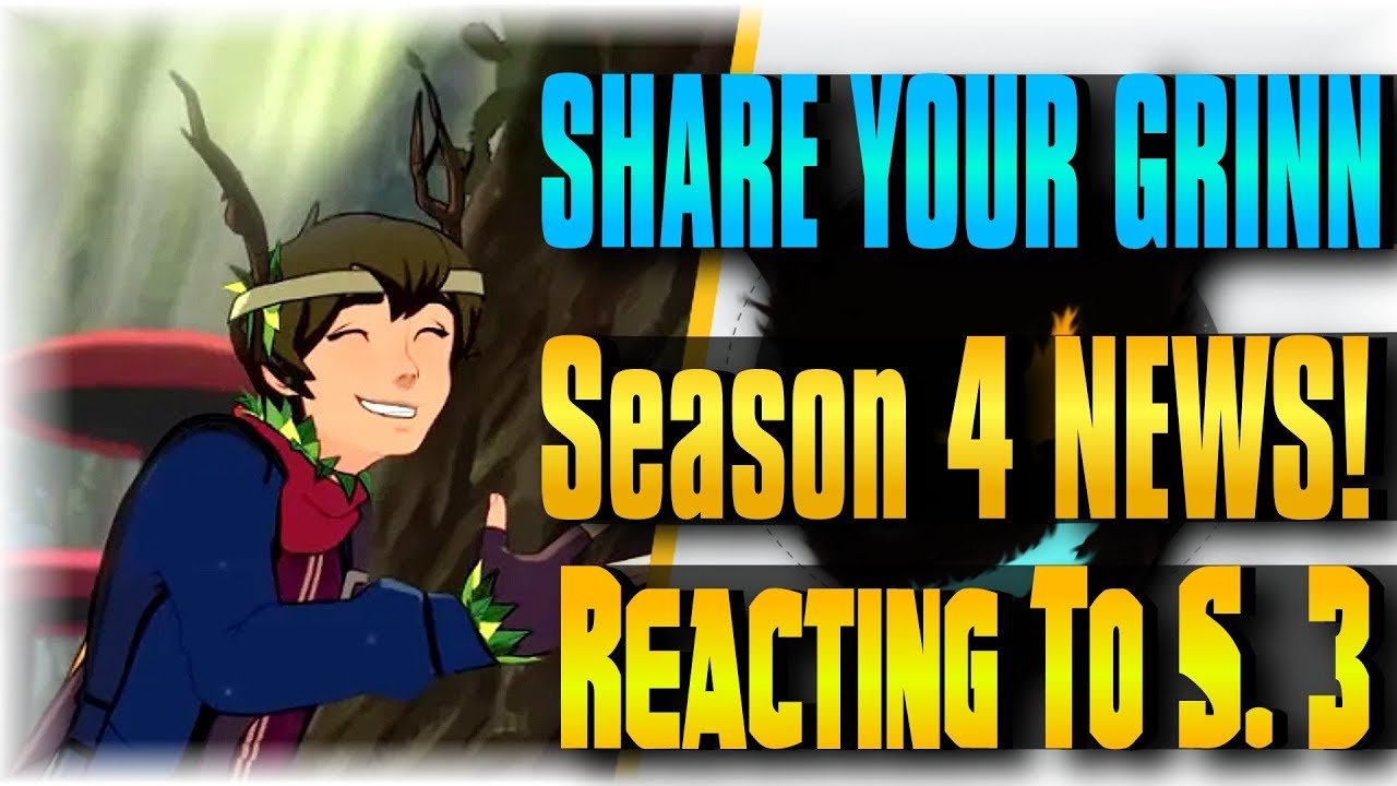The Dragon Prince Season 4 NEWS! & Reacting To Season 3!!! | SHARE YOUR GRINN