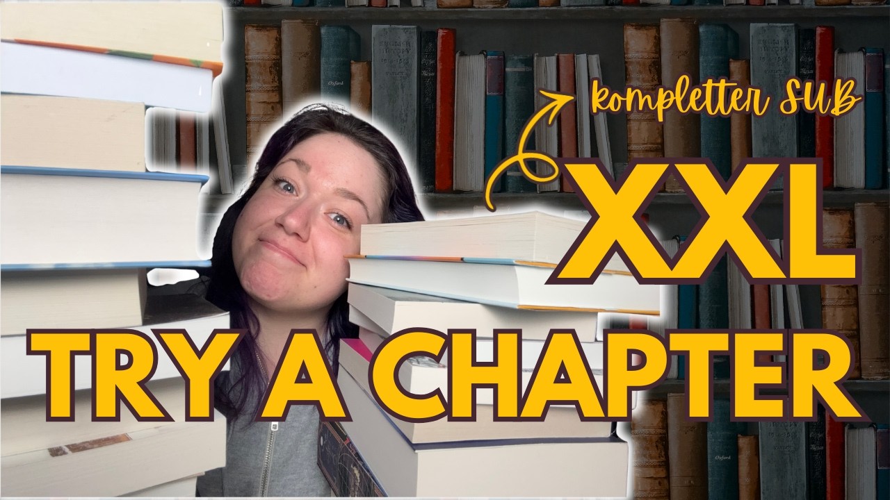 28 BÜCHER im TRY A CHAPTER 😵‍💫| Bleiben oder Unhaul – den Stapel ungelesener Bücher (SUB) abbauen