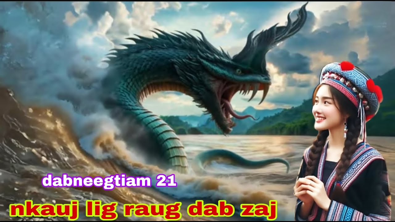 nkauj lig nraug dab zaj ( qub dab neeg )