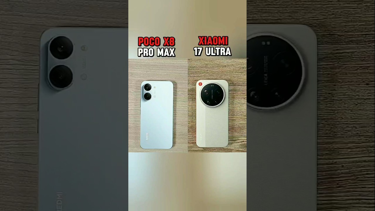 poco x8 pro max vs Xiaomi 17 ultra battery test 🤯 #pocox8promax #xiaomi17ultra #upcomingphones