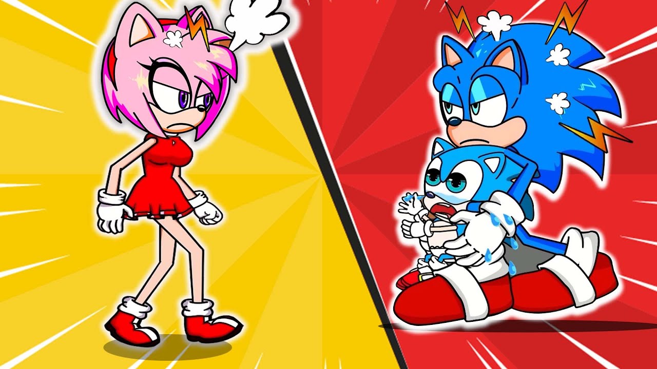 Mom and Dad, don't argue - Very Sad Story - Sonic Life Stories