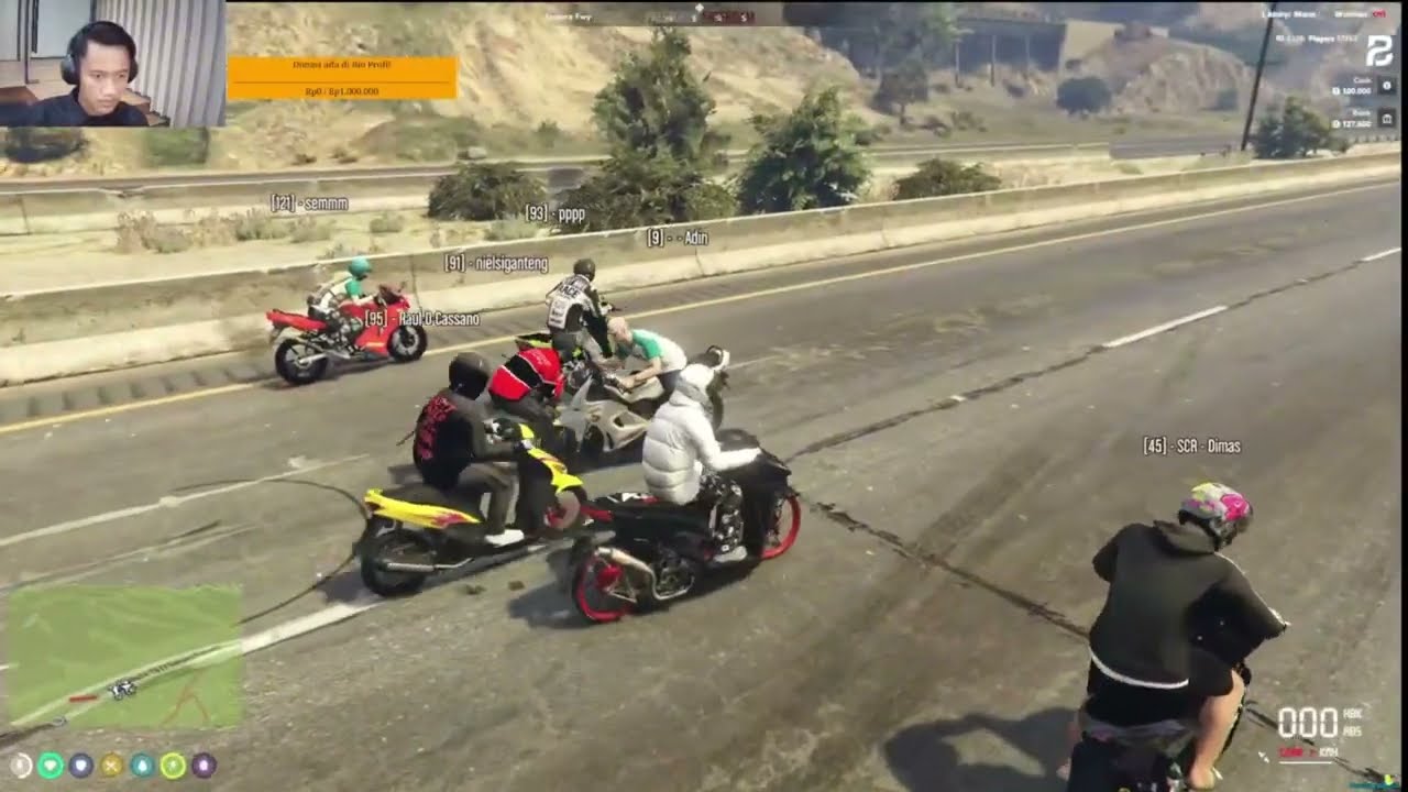 PART 2 🔥 Balap Liar Paling Kencang di GTA V | Adu Speed Sampai Finish!