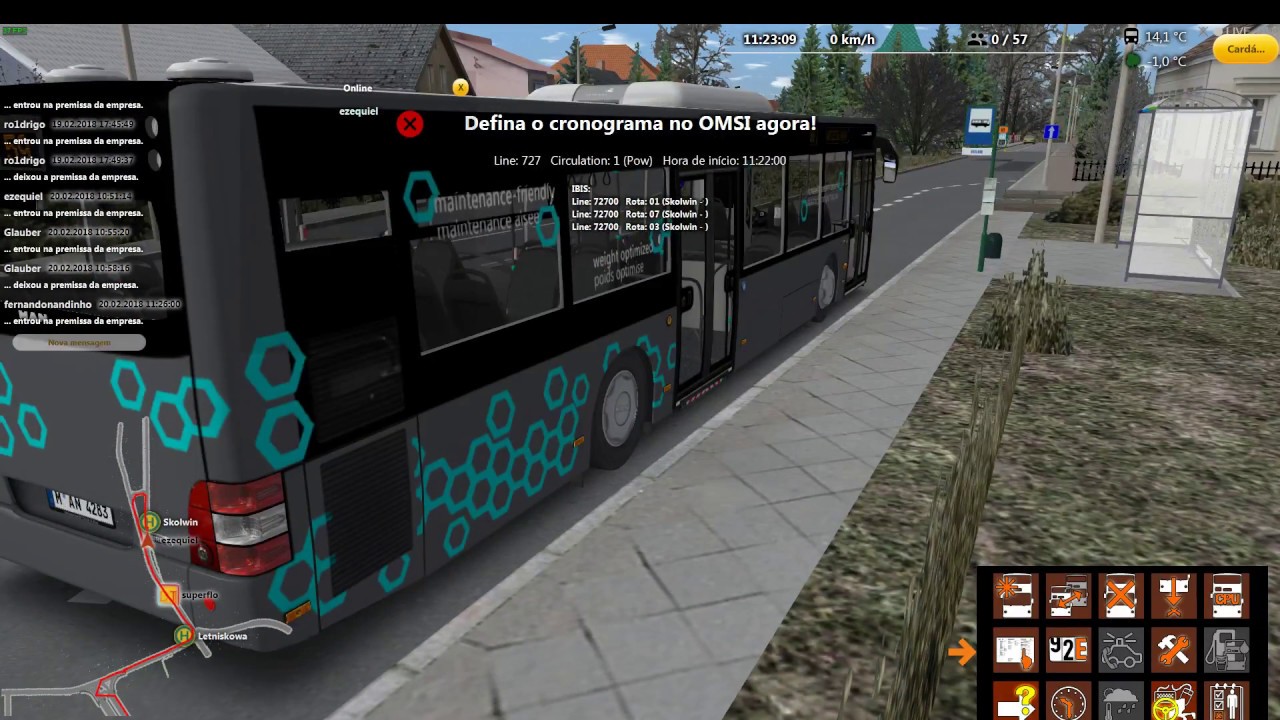 Omsi map fikcyjny 727 skolwin x janow