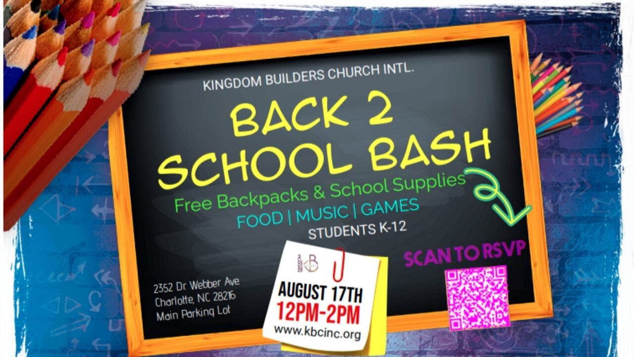 Back to school bash: backpack giveaway