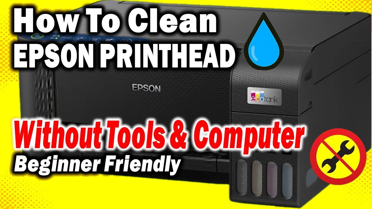 Epson Printer Not Printing Black or Color? Fix It with Manual Head Cleaning (100% Works!)