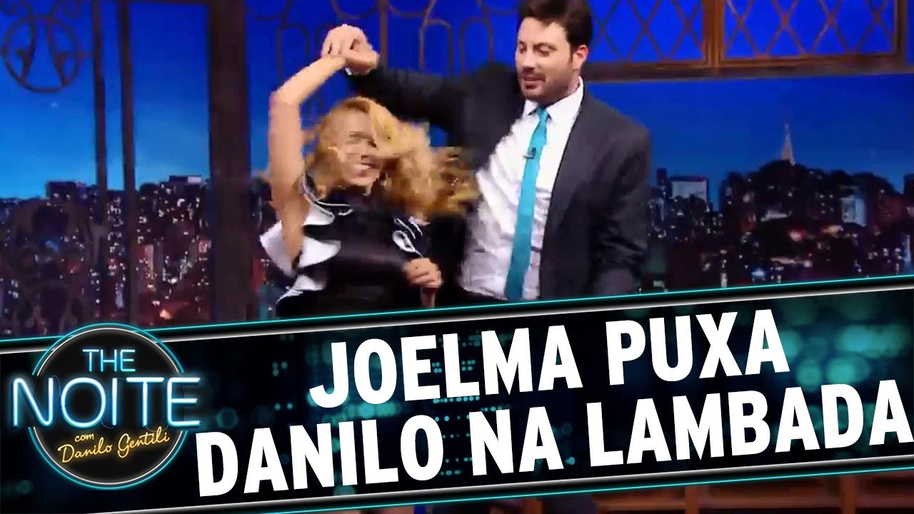 The Noite (05/05/16) - Joelma puxa Danilo para dançar lambada, a dança proibida