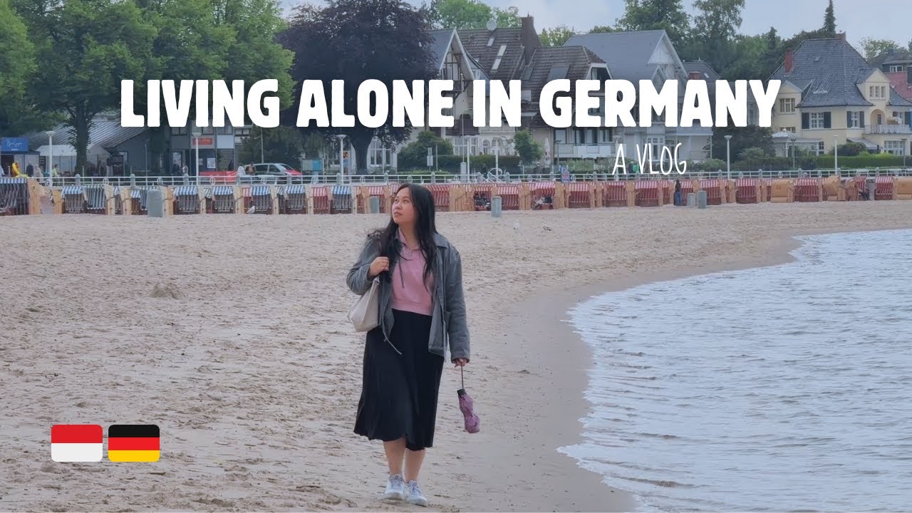 alasan aku pindah ke hamburg | jalan-jalan ke pantai di jerman 🇩🇪